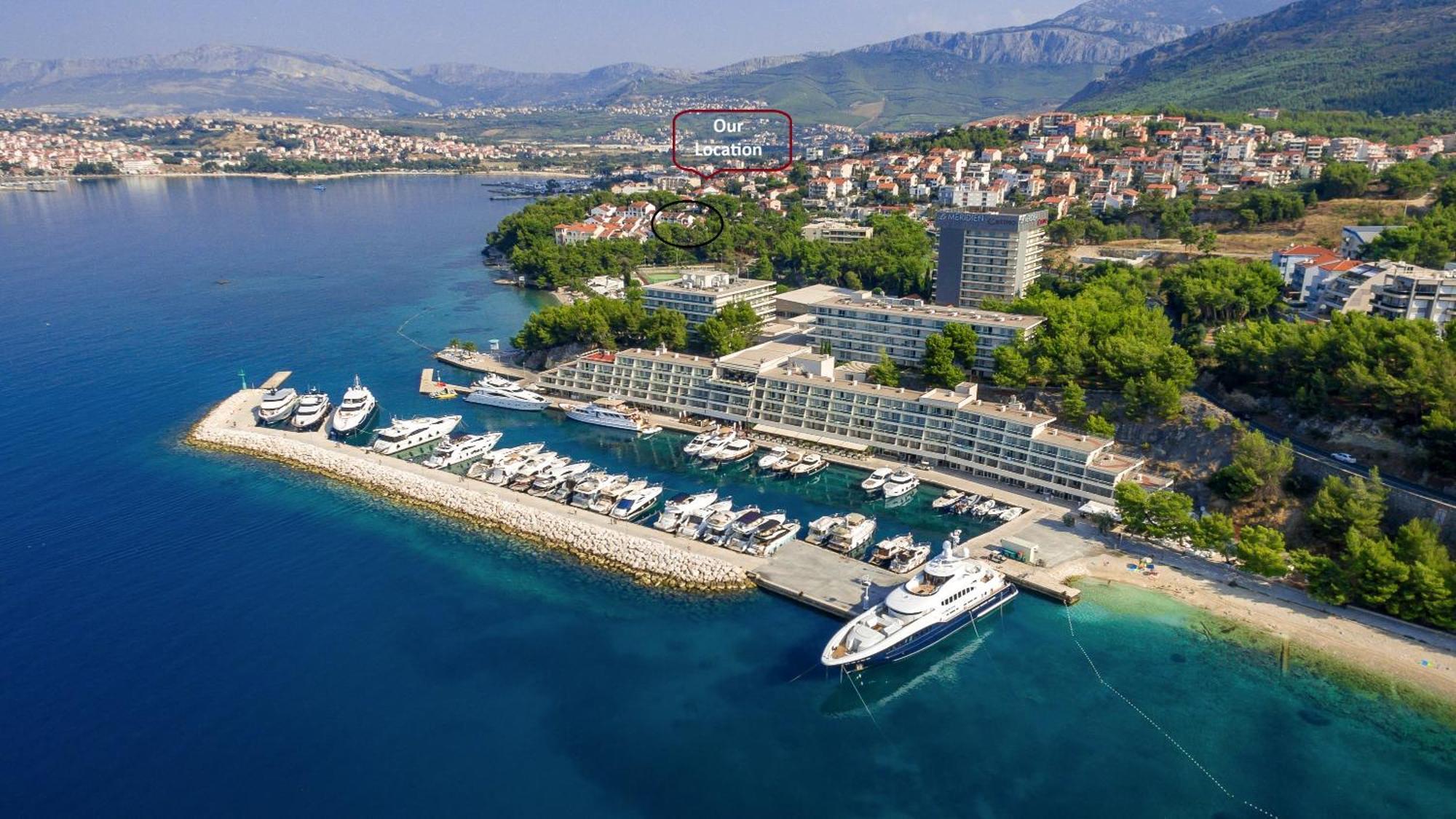 Premium Apartments - Lavica Beach Podstrana Bagian luar foto